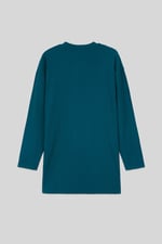 Women Oversize Texture Rib Tops