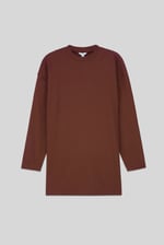 Women Oversize Texture Rib Tops