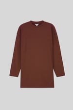 Women Oversize Texture Rib Tops