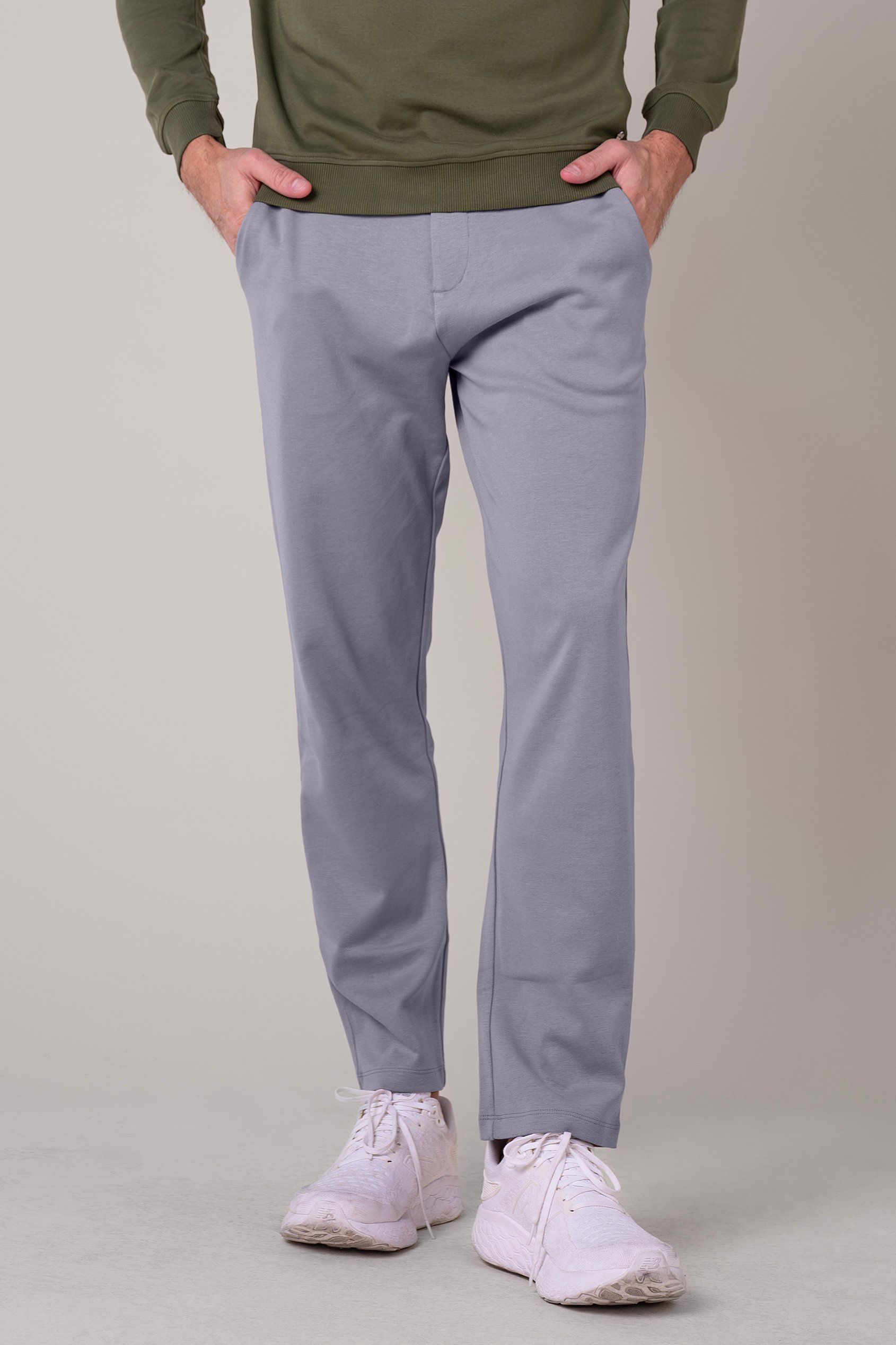 Slim Fit Jersey Trouser With Drawcord