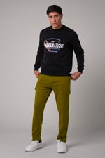 Mens Slim Fit Cargo Trouser