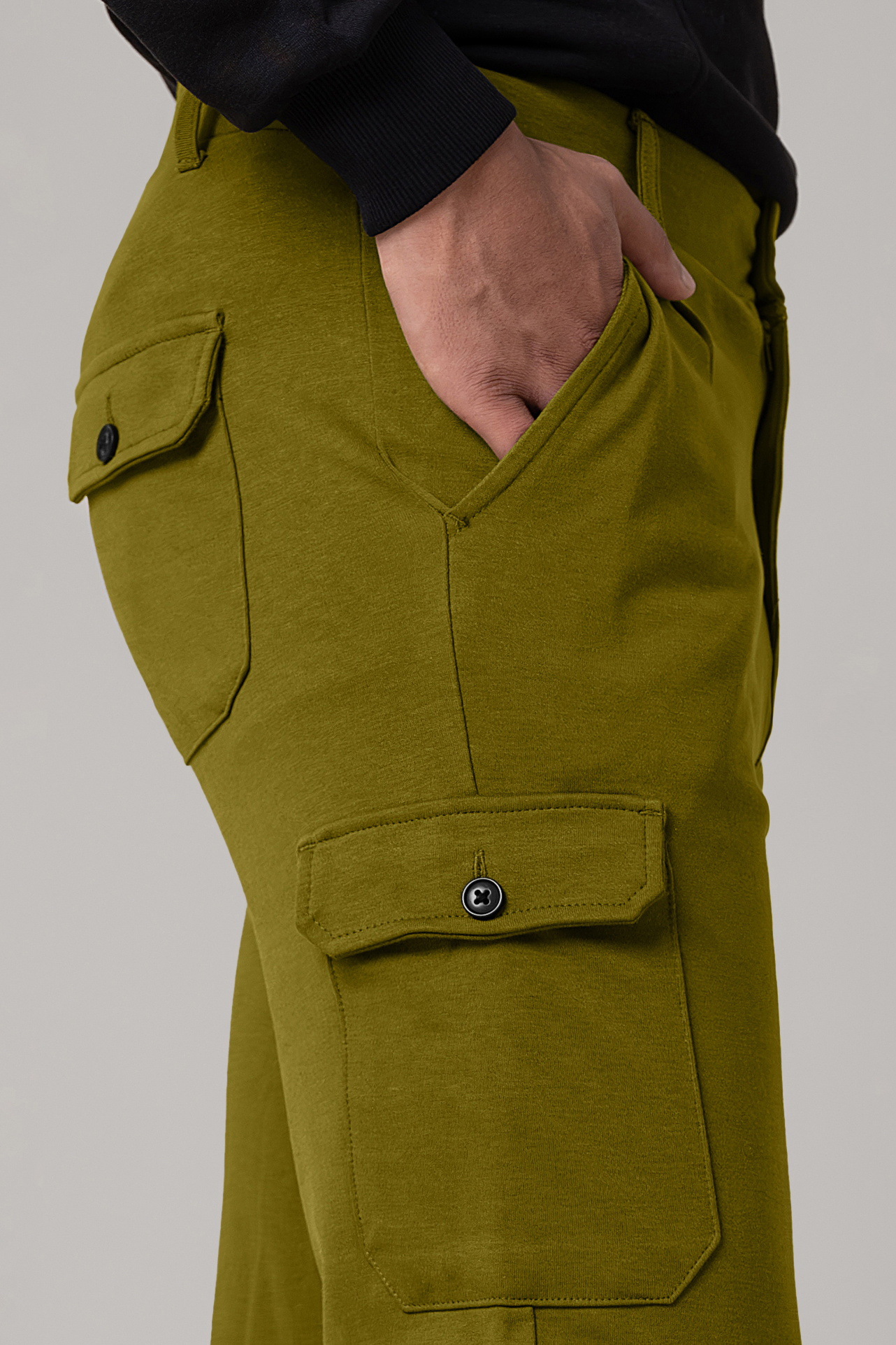 Mens Slim Fit Cargo Trouser