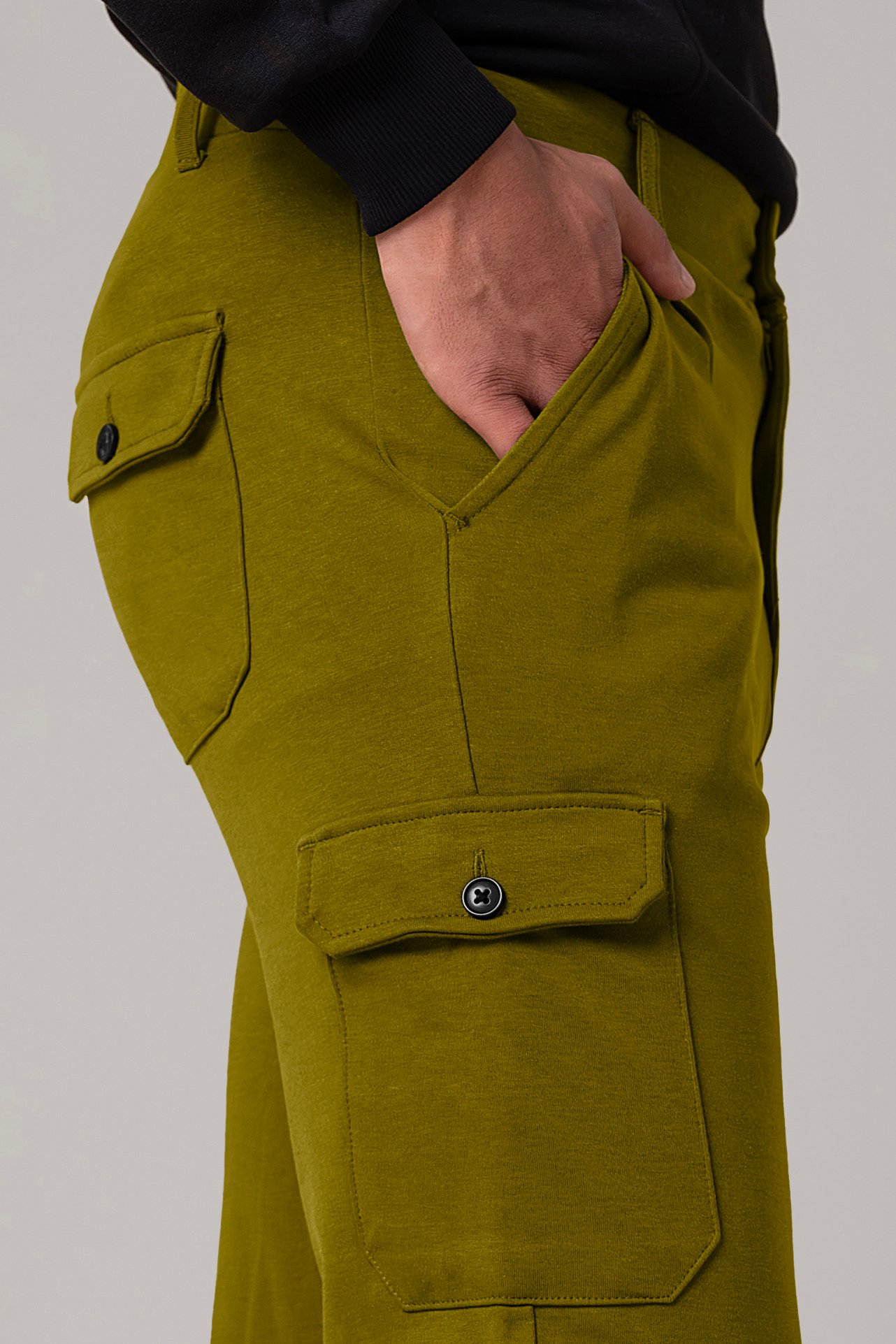 Mens Slim Fit Cargo Trouser