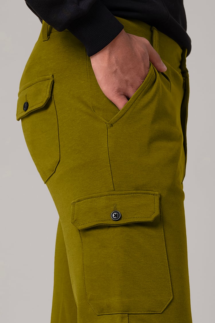 Mens Slim Fit Cargo Trouser