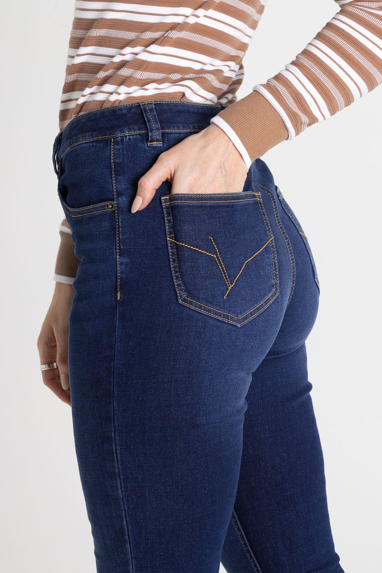 Lift Skinny And Shape Low Rise Flared Jeans