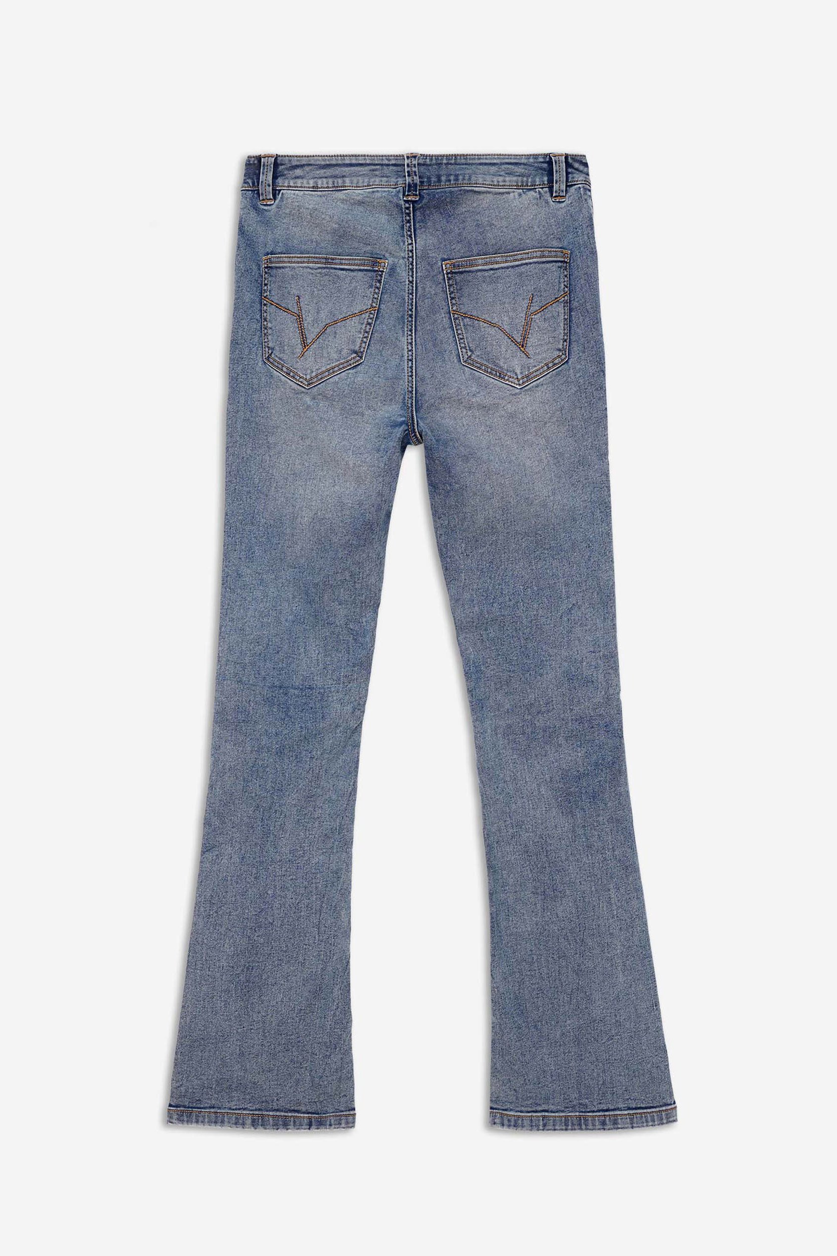 Lift Skinny And Shape Low Rise Flared Jeans