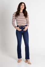 Lift Skinny And Shape Low Rise Flared Jeans