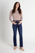Lift Skinny And Shape Low Rise Flared Jeans