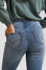 Lift Skinny And Shape Low Rise Flared Jeans