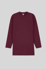 Women Oversize Texture Rib Tops