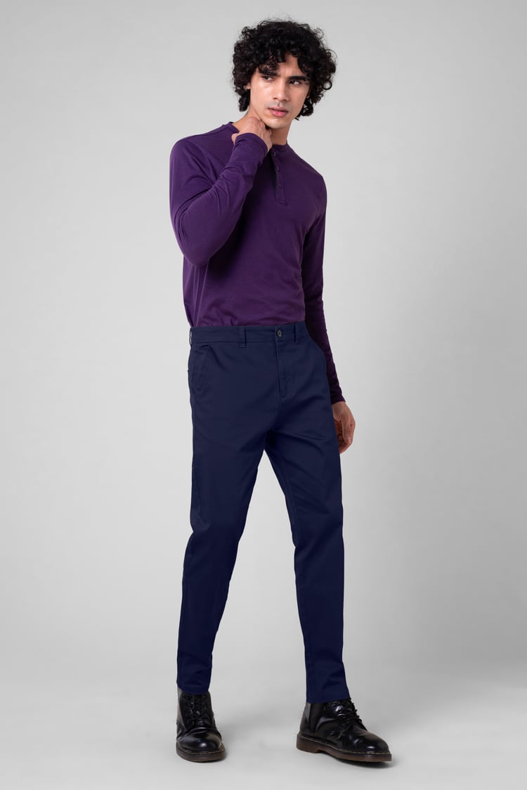 Mens Tapered Stretch Chino Trouser