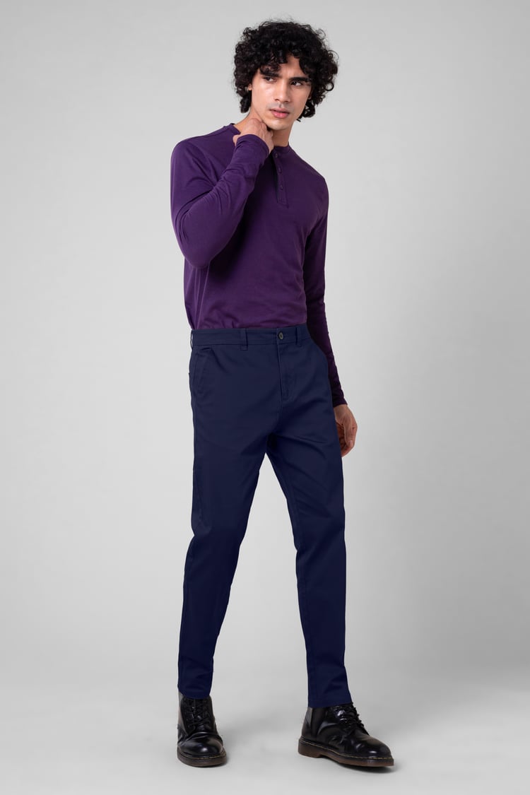 Mens Tapered Stretch Chino Trouser