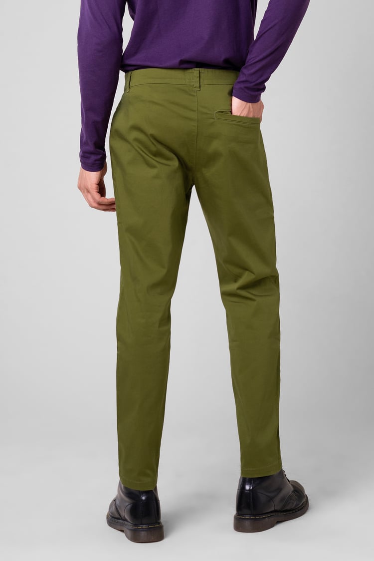Mens Tapered Stretch Chino Trouser
