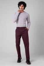Mens Regular Fit Twill Chinos