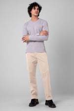 Mens Regular Fit Twill Chinos