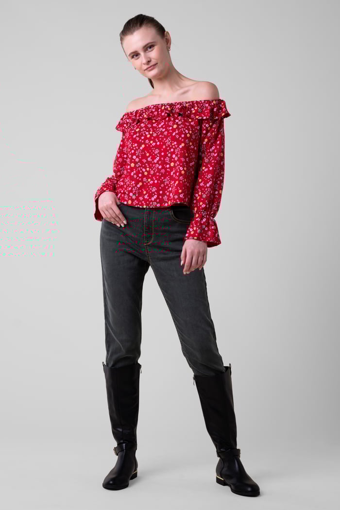 Womens Grey Slim Fit Jeans