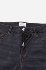 Womens Grey Slim Fit Jeans