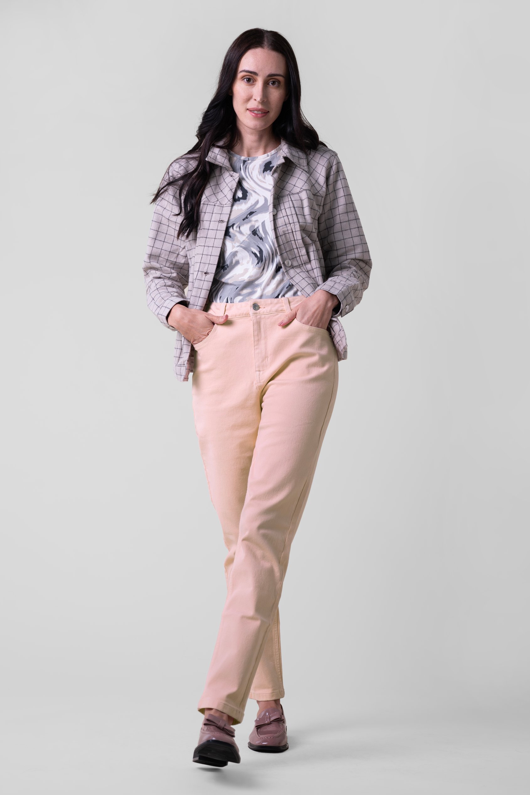 Womens Coloured Slim Fit Stretch Jeans