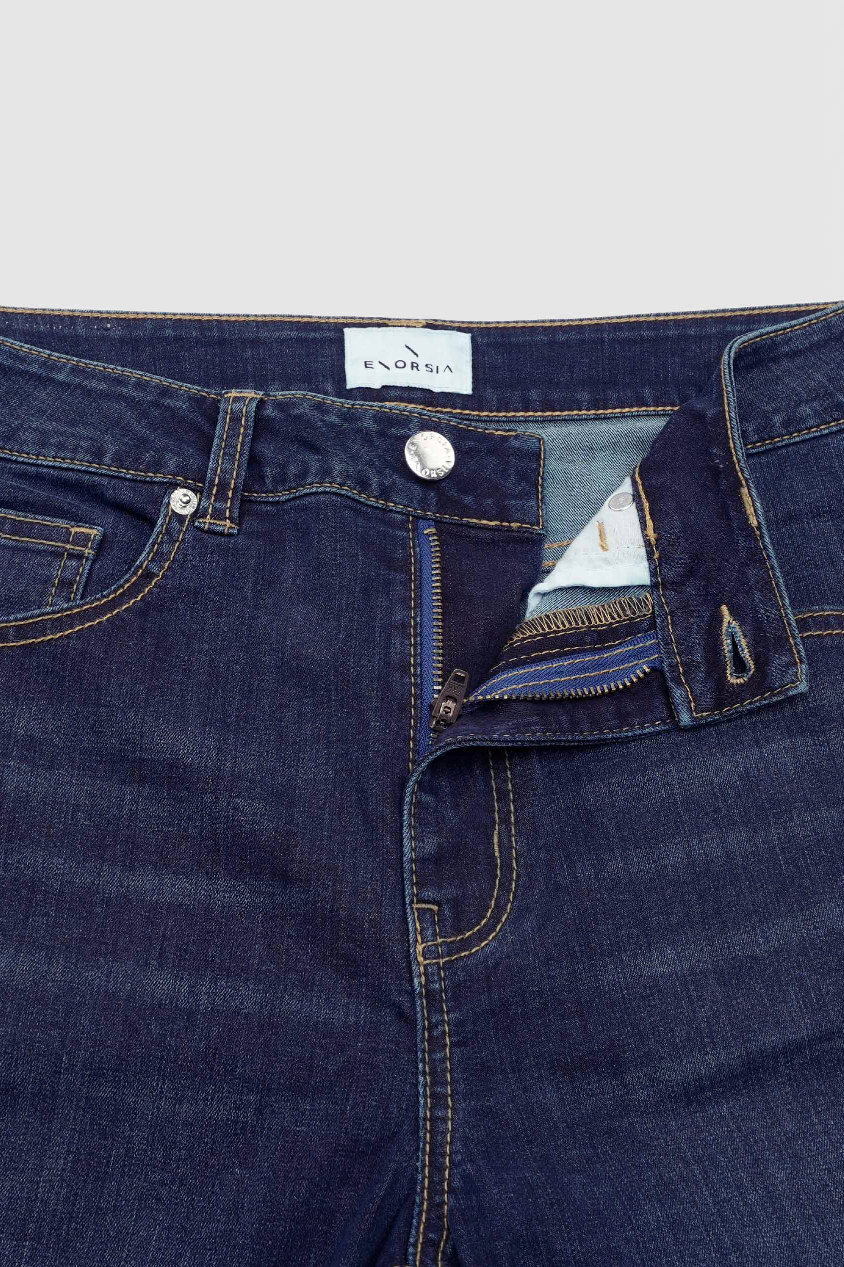 Womens Dark Blue Skinny Jeans