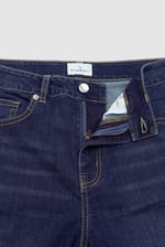 Womens Dark Blue Skinny Jeans