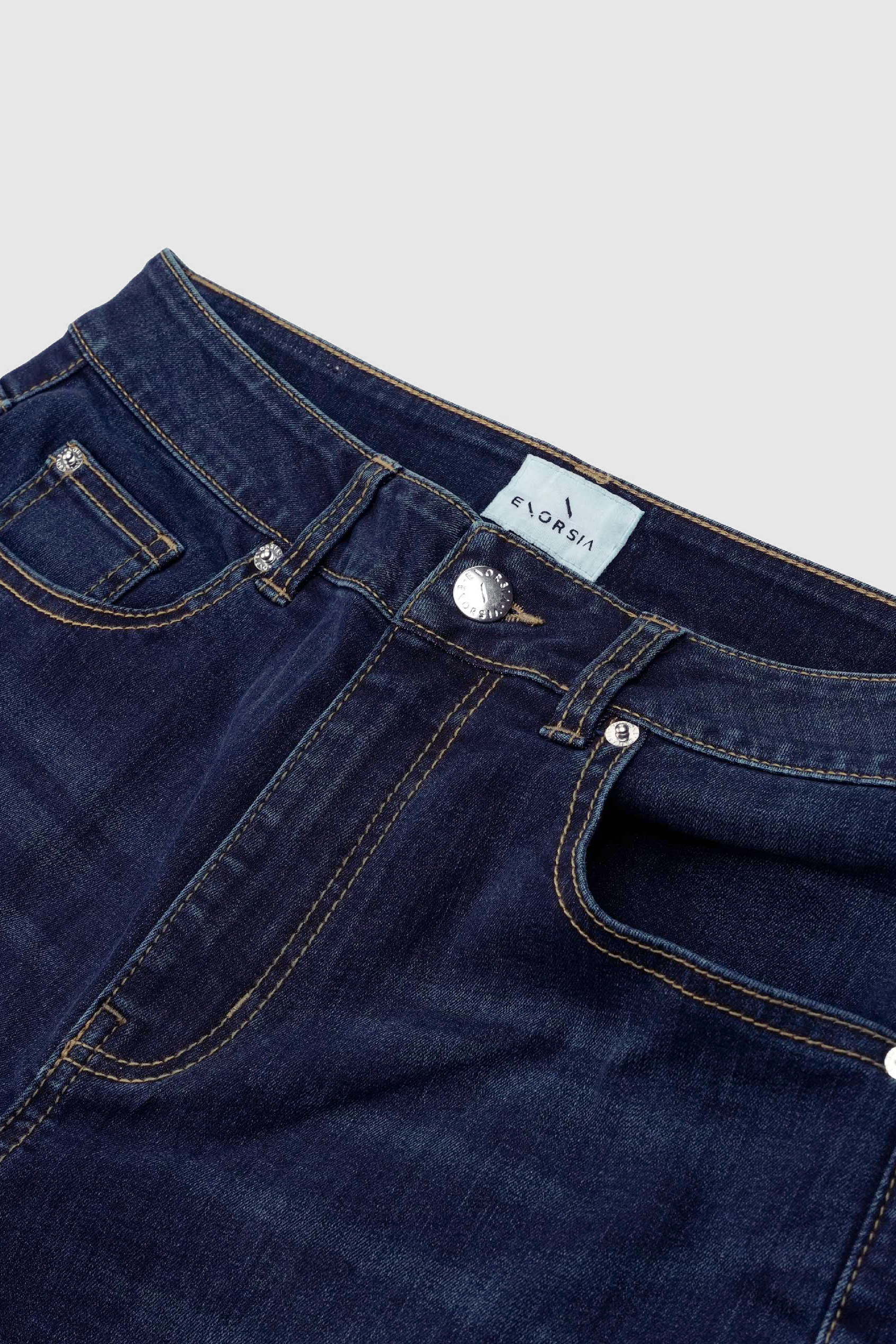 Womens Dark Blue Skinny Jeans