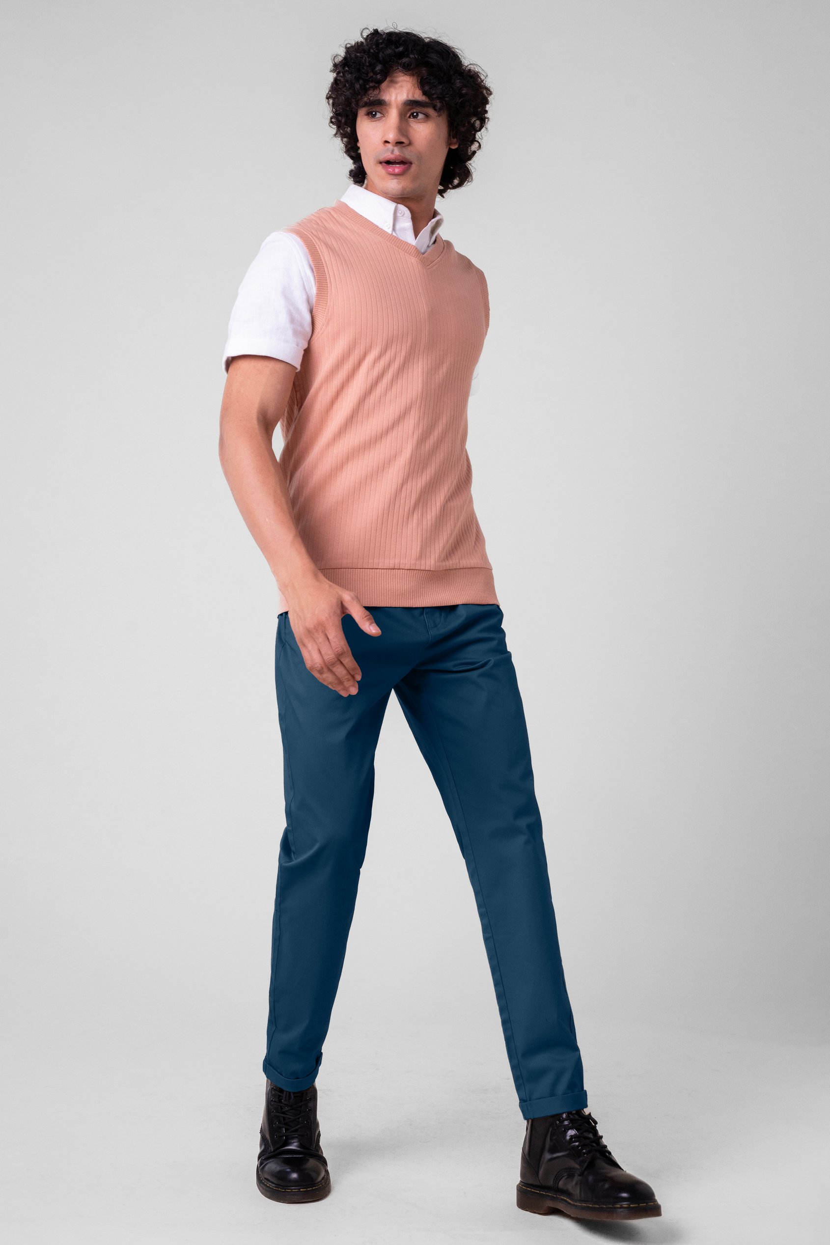 Mens Elasticated waist Trousers