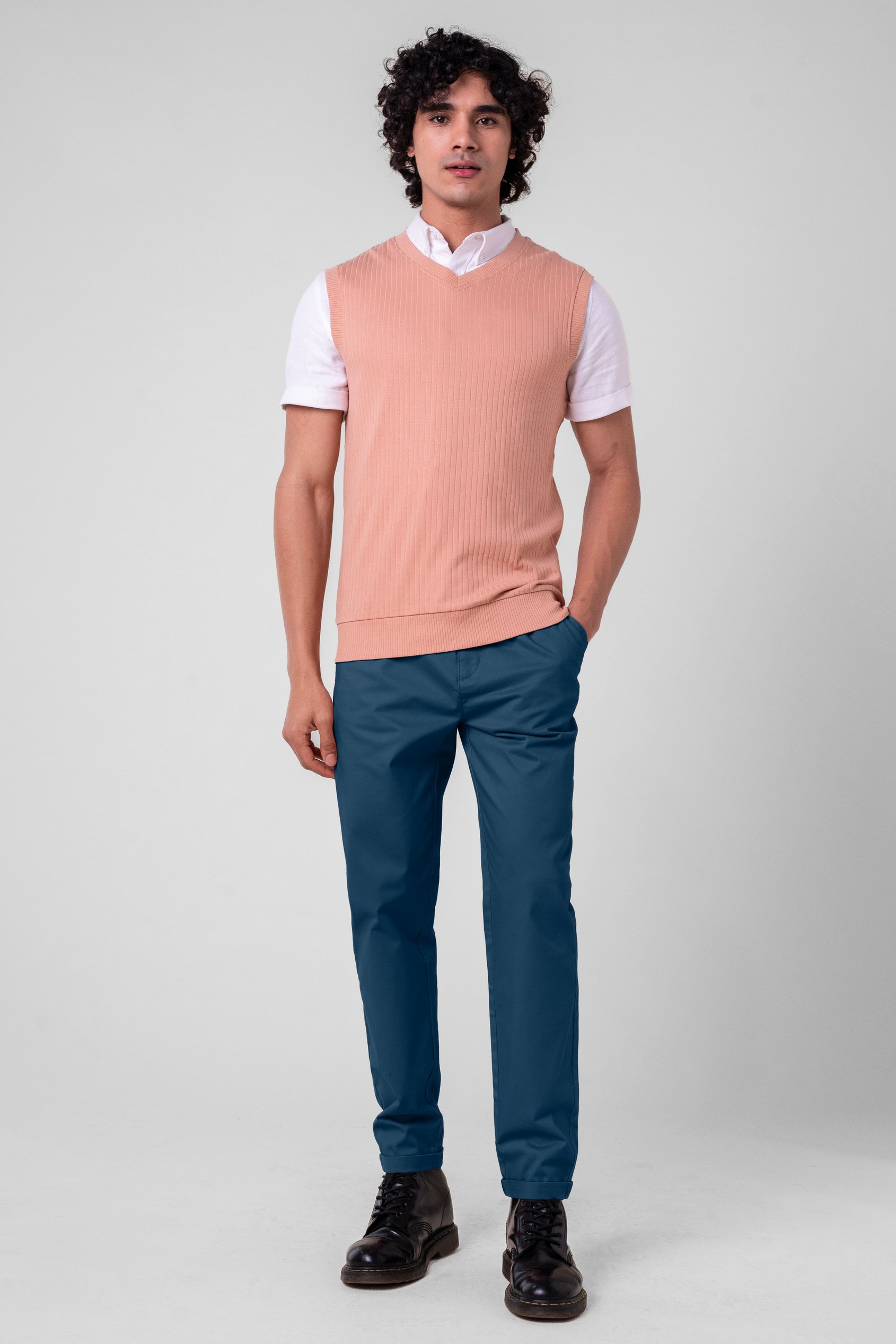 Mens Elasticated waist Trousers