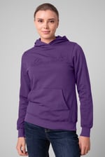 Womens Front Embroidery Hoodie