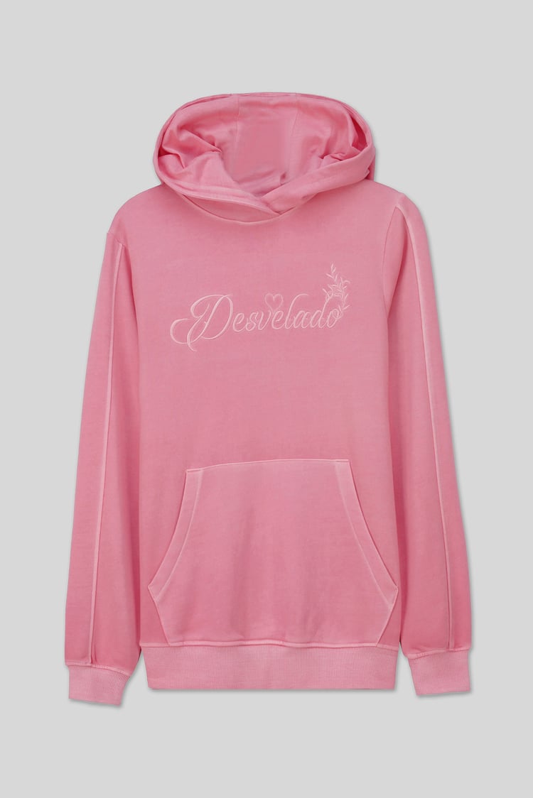 Womens Front Embroidery Hoodie