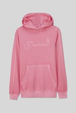 Womens Front Embroidery Hoodie