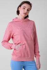 Womens Front Embroidery Hoodie