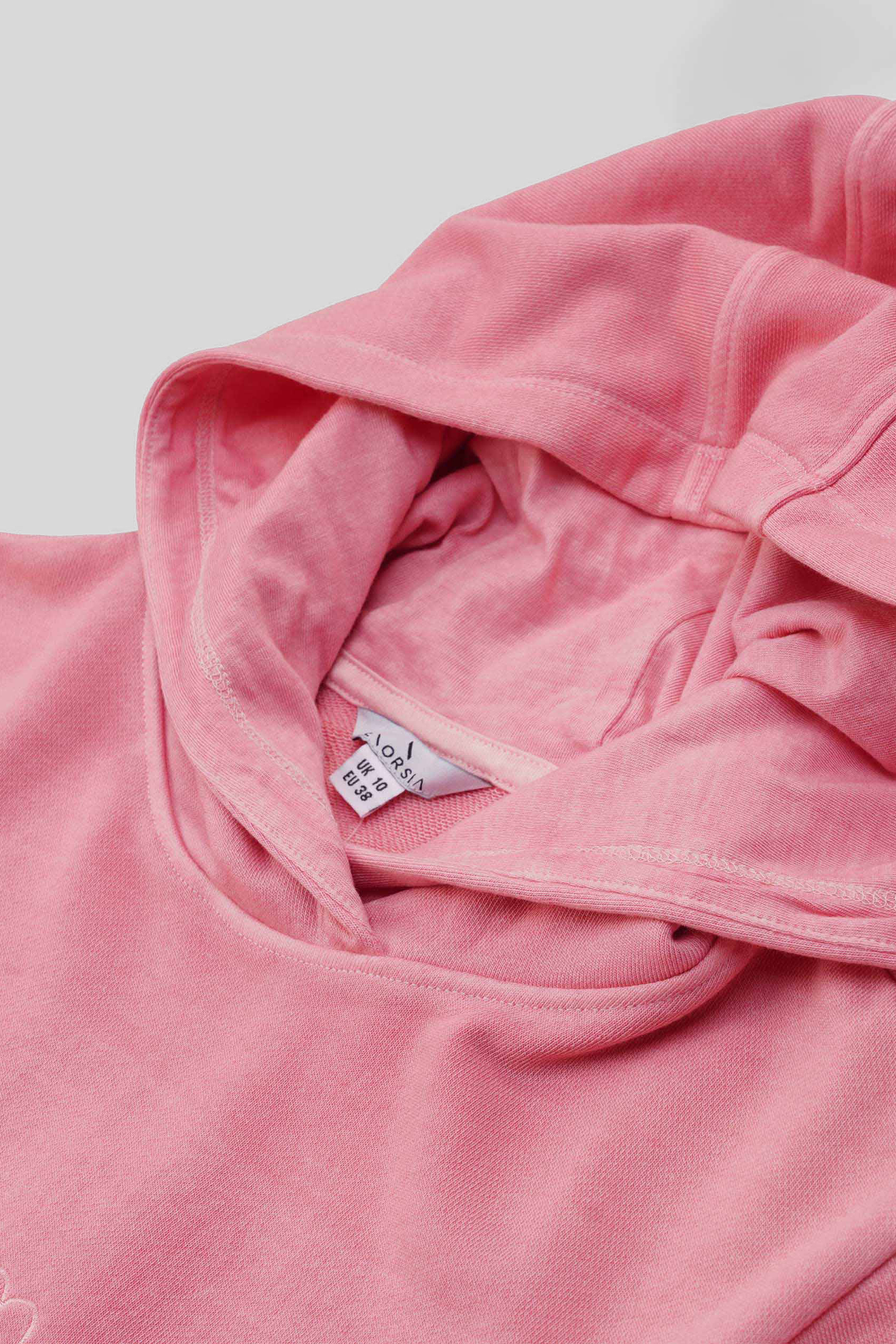 Womens Front Embroidery Hoodie