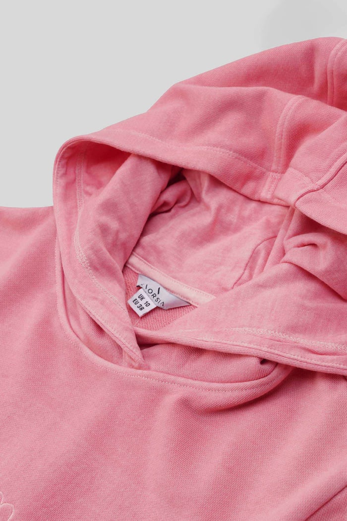 Womens Front Embroidery Hoodie