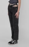 Wide-Leg Comfort Jeans With Waist Cut-Outs
