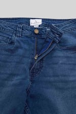 Mid Waist Ankle Length Jeans