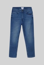 Mid Waist Ankle Length Jeans