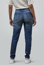 High Waist Regular Length Distressed Jeans