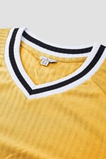 Womens V-Neck Herringbone effect sweatshirts