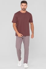 Cotton Check Print Pyjamas