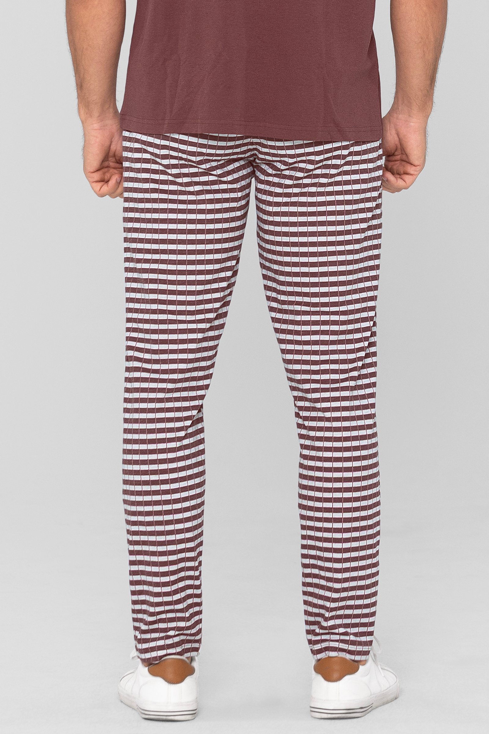 Cotton Check Print Pyjamas