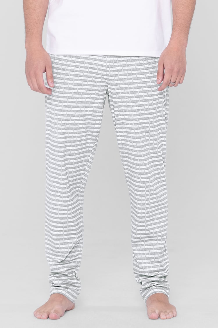Cotton Check Print Pyjamas
