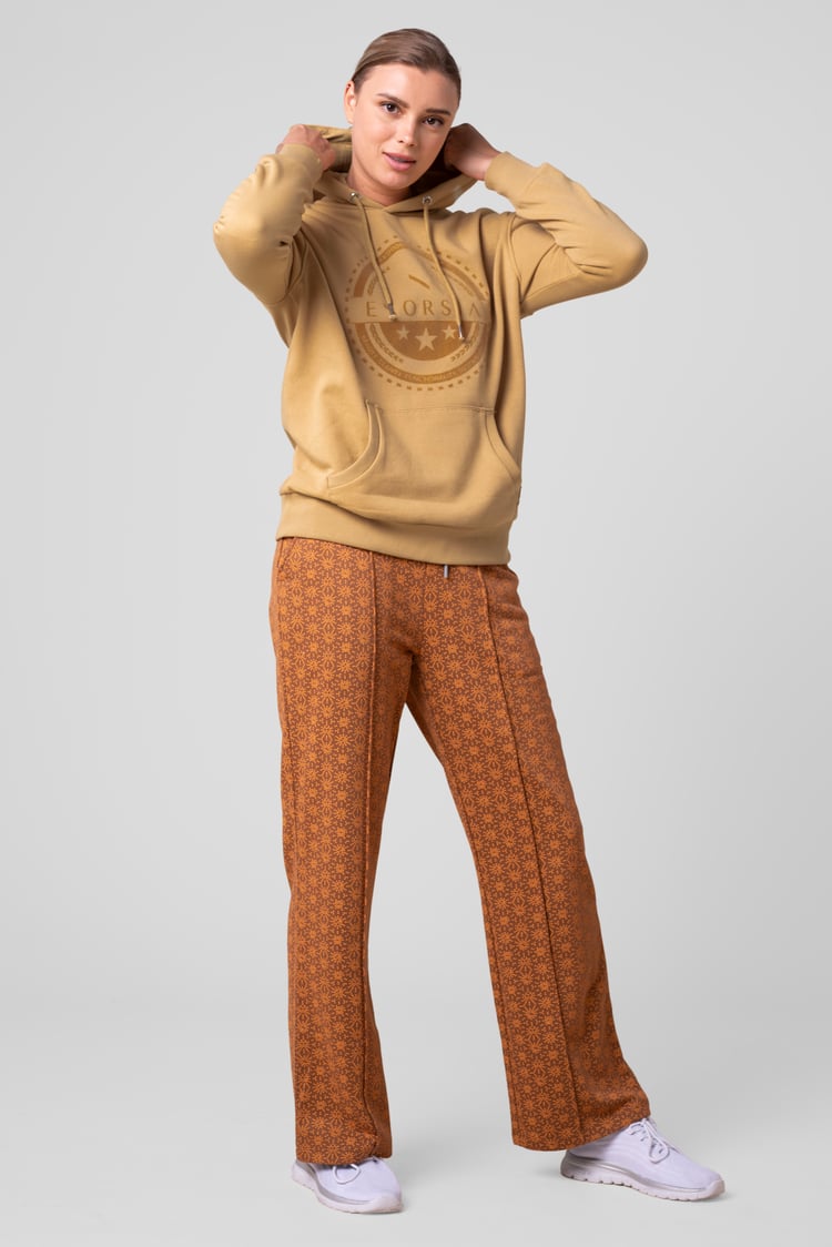 Women Drop Shoulder Printed Hoodie