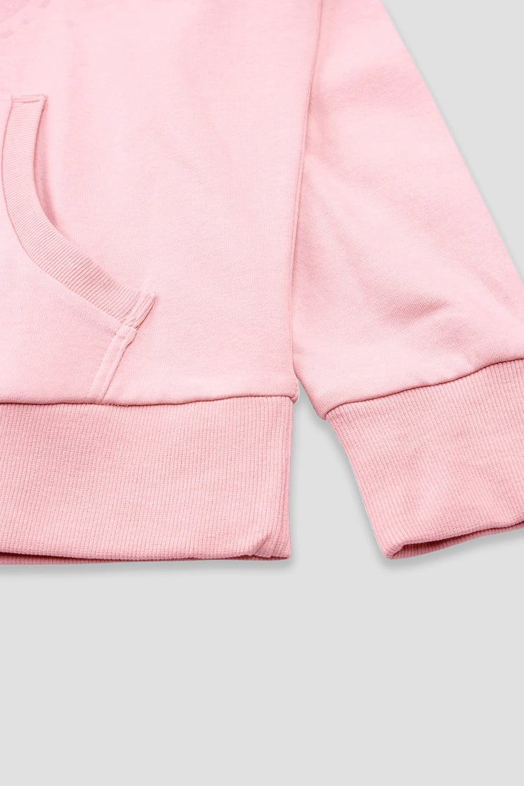 Women Drop Shoulder Printed Hoodie