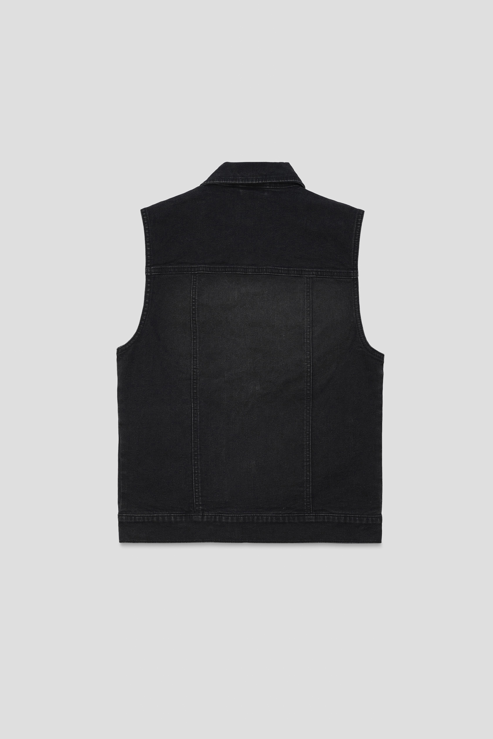 Womens Black Classic Denim Jacket