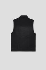 Womens Black Classic Denim Jacket