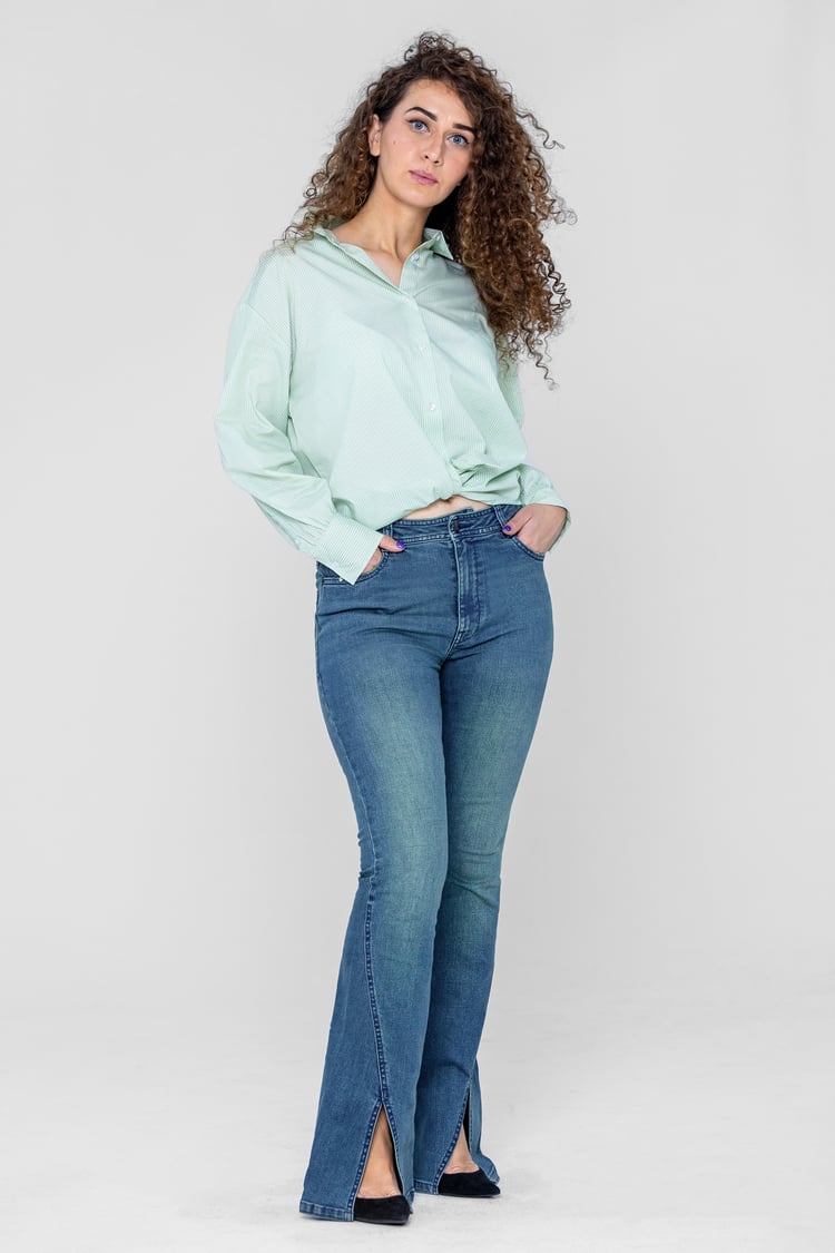 Enorsia Authentic Bell Bottom Jeans