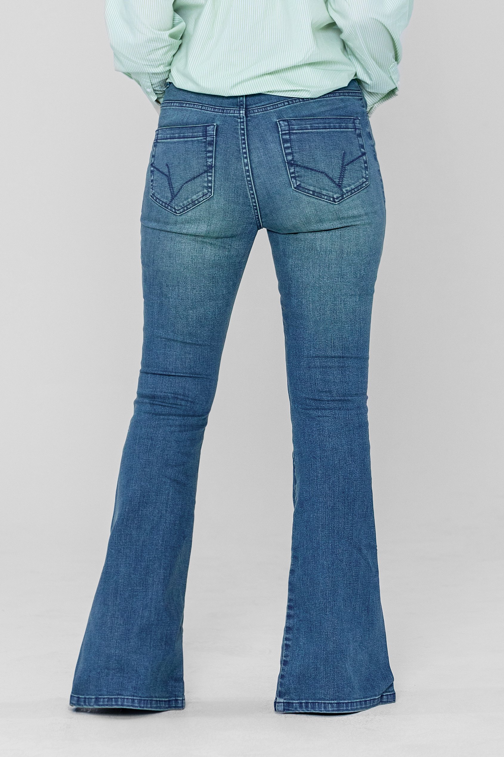 Enorsia Authentic Bell Bottom Jeans