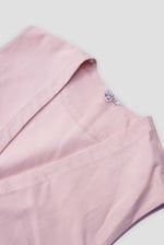 Womens Sleeveless Belted Coat