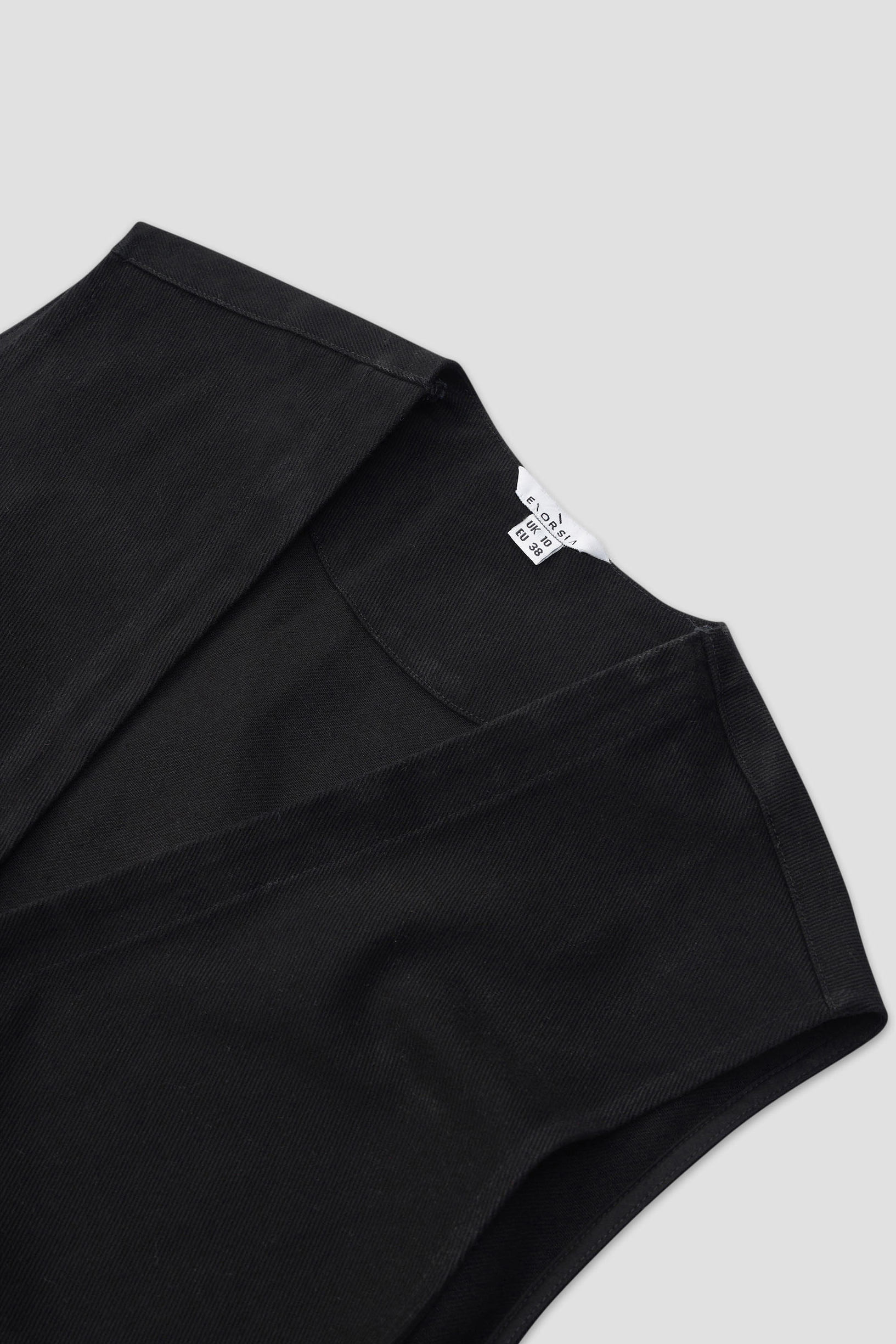 Womens Sleeveless Belted Coat