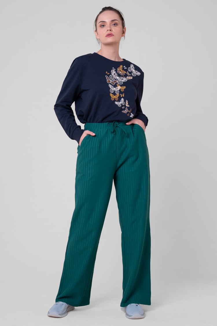 Womens Butterfly Print Sweatshirt